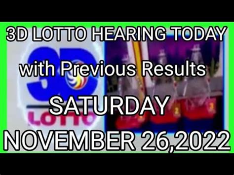 3d probables today|3D RESULT November 23, 2022 .